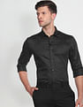Arrow Newyork Geometric Print Manhattan Slim Fit Shirt