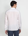 U.S. Polo Assn. Denim Co. Linen Solid Laundered Shirt