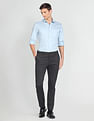 Arrow Newyork Patterned Knit Super Slim Fit Trousers
