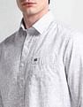 Arrow Sport Tropical Print Manhattan Slim Fit Shirt