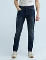 Flying Machine Slash Slim Tapered Washed Jeans