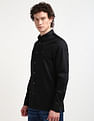 Tommy Hilfiger Solid Satin Slim Fit Shirt
