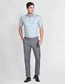 Arrow Tartan Check Twill Formal Shirt