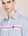 U.S. Polo Assn. Signature Engineered Stripe Oxford Shirt