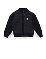 U.S. Polo Assn. Kids Boys High Neck Knitted Jacket