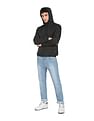 Flying Machine Solid Hooded Jacket