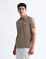 USPA Active Solid Slim Fit Polo Shirt