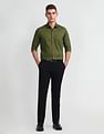 Arrow Self Design Slim Fit Shirt