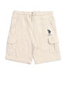 U.S. Polo Assn. Kids Boys Pure Cotton Regular Fit Shorts