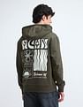 Flying Machine Hooded Relaxed Fit Sweatshirt