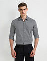 Arrow Manhattan Slim Fit Geometric Print Shirt