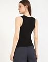 Tommy Hilfiger Slim-Fit Cotton U-Neck Top