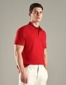 Tommy Hilfiger Solid Regular-Fit Cotton Polo T-Shirt