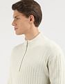 Calvin Klein Jeans Linear Half Zip Solid Sweater