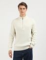 Calvin Klein Jeans Linear Half Zip Solid Sweater