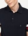 Tommy Hilfiger Striped Slim-Fit Cotton Polo Shirt