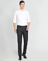 Arrow Horizontal Stripe Dobby Formal Trousers