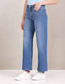 U.S. Polo Assn. Women High Rise Wide Leg Jeans