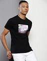 Calvin Klein Crew Neck Photo Print T-Shirt