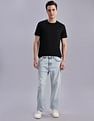 Tommy Hilfiger Solid Regular-Fit Polyester T-Shirts