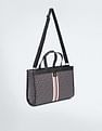 Tommy Hilfiger Margot Jacquard Satchel Bag