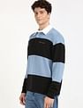 Tommy Hilfiger Colorblock Relaxed-Fit Cotton Sweater