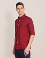 U.S. Polo Assn. Solid Dobby Tailored Shirt
