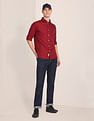 U.S. Polo Assn. Solid Dobby Tailored Shirt