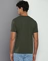 Calvin Klein Flock Monogram Slim Fit T-Shirt