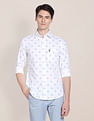 U.S. Polo Assn. Matt Print Dobby Shirt