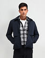 Arrow Sport Solid Regular Fit Bomber Jacket