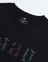 Flying Machine Pure Cotton Applique T-Shirt