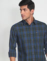 Arrow Sports Manhattan Slim Fit Plaid Shirt