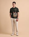 U.S. Polo Assn. Denim Co. Brand Printed Pure Cotton Polo Shirt