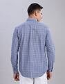 Tommy Hilfiger Madras Checks Regular-Fit Oxford Woven Shirt