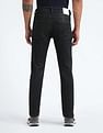 Flying Machine Mid Rise Slash Slim Tapered Jeans