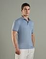 Tommy Hilfiger Solid Slim Fit Cotton Polo T-Shirt