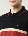 Arrow Sport Colourblocked Regular Fit Polo Shirt