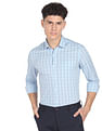 Arrow Outline Check Manhattan Slim Fit Shirt