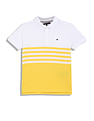 Tommy Hilfiger Kids Color Block Regular Fit Polo T-Shirt