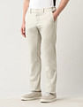 Arrow Sport Textured Slim Fit Trousers