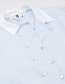 Tommy Hilfiger Slim Fit Solid Cotton Shirt