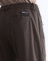 USPA Active Mid Rise Solid Active Track Pants