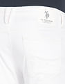 U.S. Polo Assn. Denim Co. Brandon Slim Tapered White Jeans