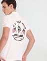 U.S. Polo Assn. Denim Co. Iconic Graphic Print Polo Shirt