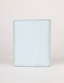 Calvin Klein Solid Blue Leather Bi-Fold Wallet