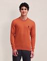 U.S. Polo Assn. Solid Regular Fit Sweater