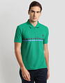 U.S. Polo Assn. Brand Tape Zipper Active Polo Shirt