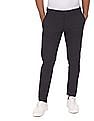 U.S. Polo Assn. Flat Front Solid Casual Trousers