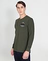 U.S. Polo Assn. Denim Co. Long Sleeve Cotton Henley T-Shirt